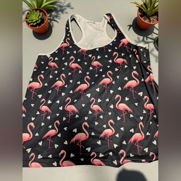 Ekouaer Womens Tank Top Pajama Set Comfy Sleeveless Sleepwear Size Large (EUC) - Picture 9 of 14